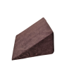 Multifunctional wedge cushion 35x45x20 cm - for lying, reading and leg support - 1021 Brown