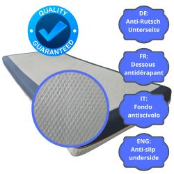 MIDNIGHT Mattress Cover 90x200 (15–18 cm) with Zipper, Elastic, Anti-Slip, Washable 30°C | Natalia Spzoo