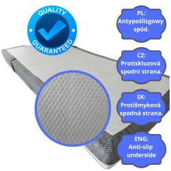 CLASSIC Mattress Cover 90x200 (16–22 cm) with Full Zipper, Anti-Slip Bottom, Carrying Handles, Washable at 40°C | Natalia Spzoo