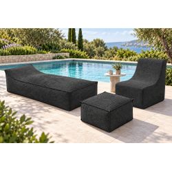 Maxi Outdoor 200x90x40 cm – Garden Lounger, Giant Pouf & Outdoor Daybed 01