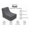Nati Outdoor 55x75x70 cm – Garden Lounge Chair, Outdoor Armchair for Terrace 23