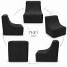 Nati Indoor 55x75x70 cm – Lounge Chair, Relaxation Chair for Living Room B15