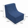 Nati Indoor 55x75x70 cm – Lounge Chair, Relaxation Chair for Living Room B39