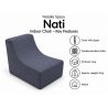 Nati Indoor 55x75x70 cm – Lounge Chair, Relaxation Chair for Living Room B40