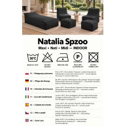 Nati Indoor 55x75x70 cm – Lounge Chair, Relaxation Chair for Living Room B15