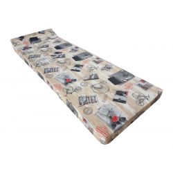 Folding mattress 200x70x10 cm - PRESS