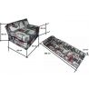Folding mattress 200x70x10 cm - GARDEN