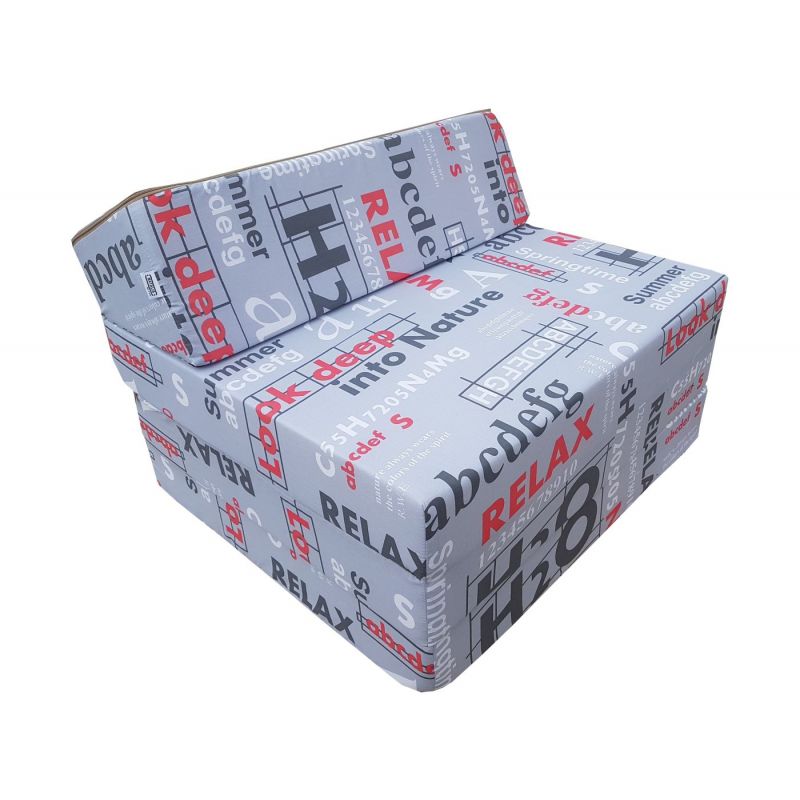 Folding mattress 200x70x10 cm - NATURE