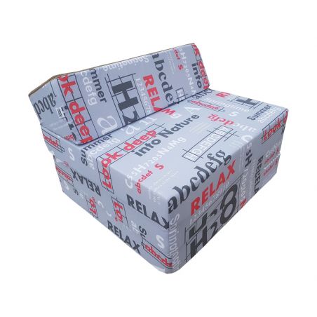 Folding mattress 200x70x10 cm - NATURE