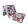 Folding mattress cover 195x65x10 cm - LONDON