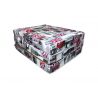 Folding mattress cover 195x65x10 cm - LONDON