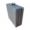Gymnastic folding mattress 195x65x8 cm  grey