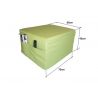 Storage bag for folding mattress 195x75x15 cm light green