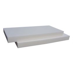 Set of 2 foam sheets 120x60x10 cm
