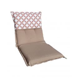 Double-sided cushion for low back garden chairs, recliner pad, folding chair cushion 2863602