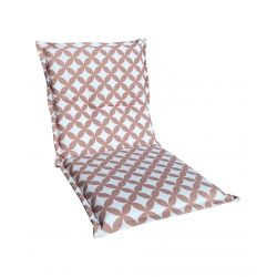 Double-sided cushion for low back garden chairs, recliner pad, folding chair cushion 2863602