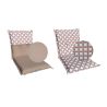Double-sided cushion for low back garden chairs, recliner pad, folding chair cushion 2863602