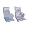 Two-sided cushion for high back garden chair 2864101