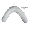 Pregnancy pillow / Maternity pillow- 003-with EPS Microfibre filling