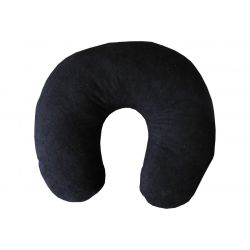 Neck Roll Pillows, Travel Pillows- Black