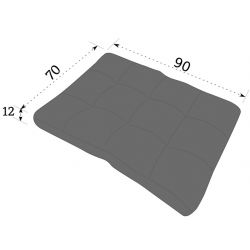 Natalia Spzoo mattress, seat, dog bed, universal floor cushion 90 x 70 x 12cm MS002
