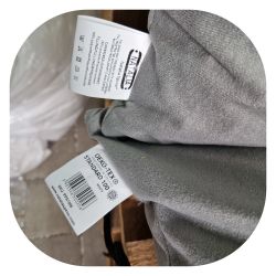 Set of garden pallet cushions with zipper 1009