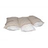 Set of garden pallet cushions with zipper 1009