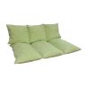 Set of garden pallet cushions with zipper 1229