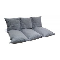 Set of garden pallet cushions with zipper 1008