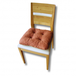 Set of 2 chair cushions 40 x 40 x 8 cm - 1000