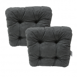 Set of 2 chair cushions 40 x 40 x 8 cm - 1008