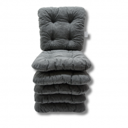 Set of 4 chair cushions 38 x 38 x 8 cm - 1008