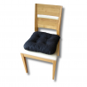 Set of 6 chair cushions 40 x 40 x 8 cm - 0001