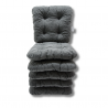 Set of 6 chair cushions 40 x 40 x 8 cm - 1008