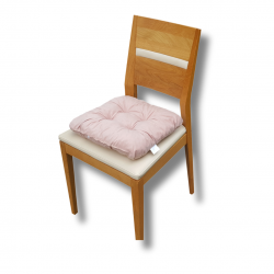 Set of 6 chair cushions 38 x 38 x 8 cm - 1009