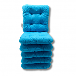 Set of 6 chair cushions 40 x 40 x 8 cm - 1331