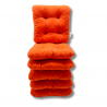 Set of 6 chair cushions 40 x 40 x 8 cm - 1333