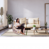 Folding mattress 200x70x10 cm - 1008