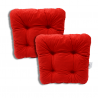Chair cushions 40 x 40 x 8 cm - 3100