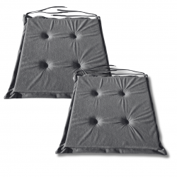 Chair seat pad 40x40x3 cm 1008 - set of 2 pcs
