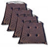 Chair seat pad 40x40x3 cm 1021 - set of 4 pcs