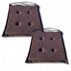 Chair seat pad 40x40x3 cm 1021 - set of 4 pcs