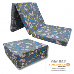 Folding mattress 195x65x10 cm - 001