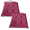 Chair seat pad 40x40x3 cm 1227 - set of 6 pcs