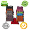 Chair seat pad 40x40x3 cm 1229 - set of 6 pcs