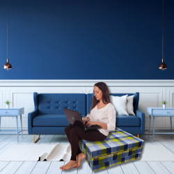 Folding mattress 195x65x10 cm - 002