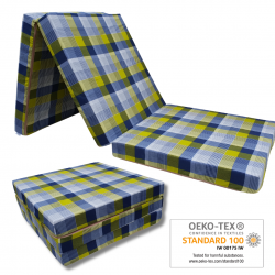 Folding mattress 195x65x10 cm - 002