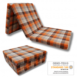Folding mattress 195x65x10 cm - 004