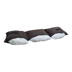 Back part of Pallet Cushion 120 x 40 x 10 cm with zipper 1021