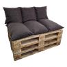 Back part of Pallet Cushion 120 x 40 x 10 cm with zipper 1021